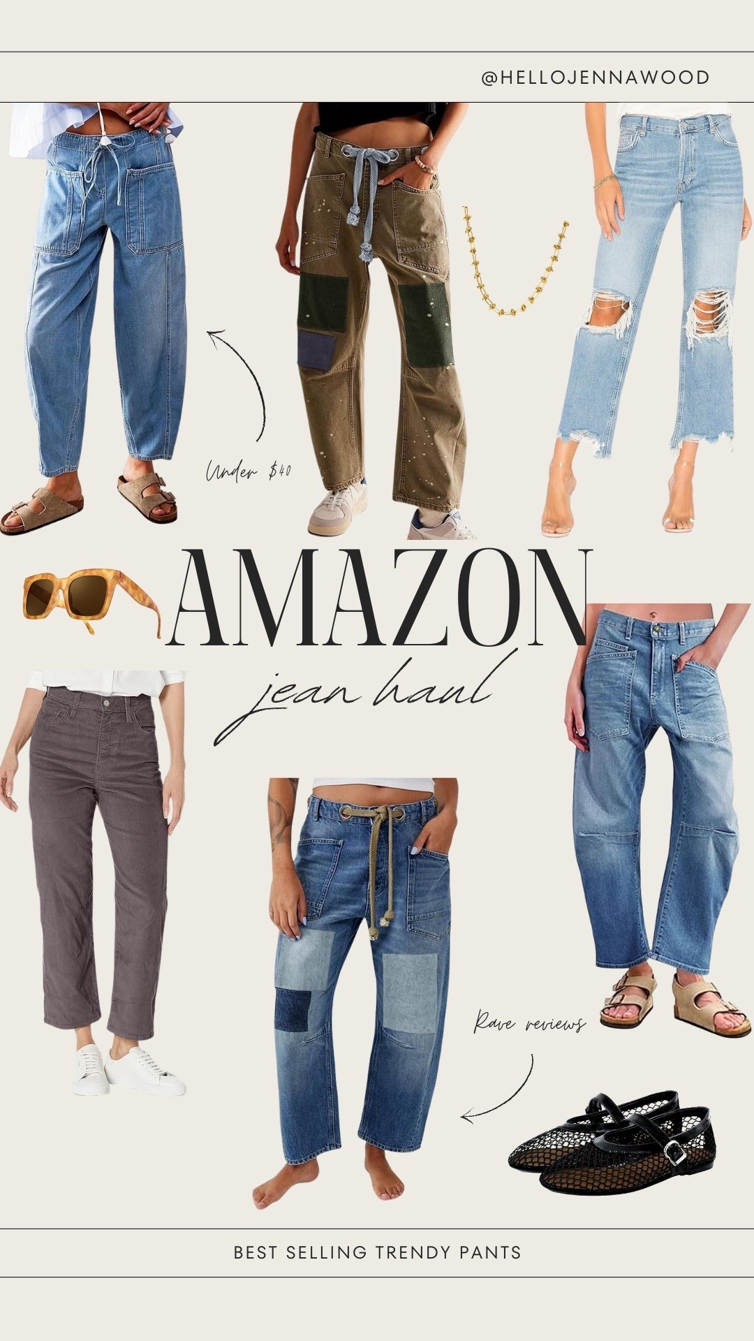 The best jeans from Amazon including new versions & styles 🫶🏼 

#LTKFindsUnder50 #LTKootd #LTKSaleAlert