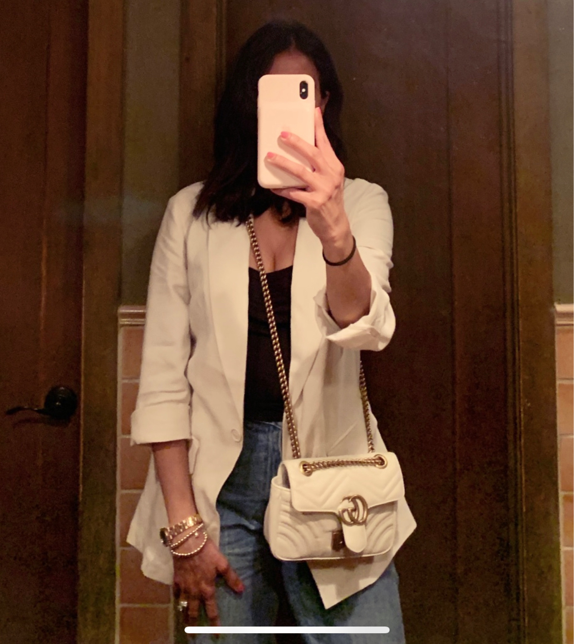 Moms night out made easy with the classic black & white combo and splurge item you can wear all year long. 👌🏽

#LTKSeasonal #LTKitbag #LTKstyletip