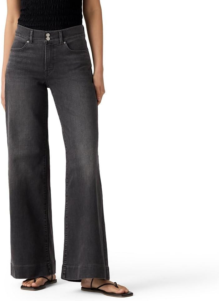 Levi's Women's 318 Shaping Tailored Wide-Leg Jeans | Amazon (US)