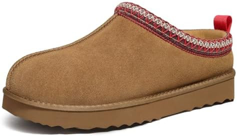 Litfun Women's Fuzzy House Slippers Genuine Suede Fluffy Winter Slipper Cozy Furry Warm Shoes Ind... | Amazon (US)