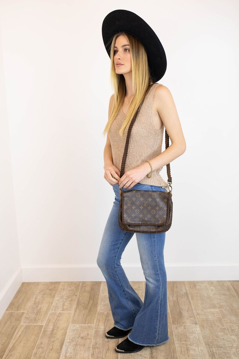 Barcelona Medium Fringeless | Vintage Boho