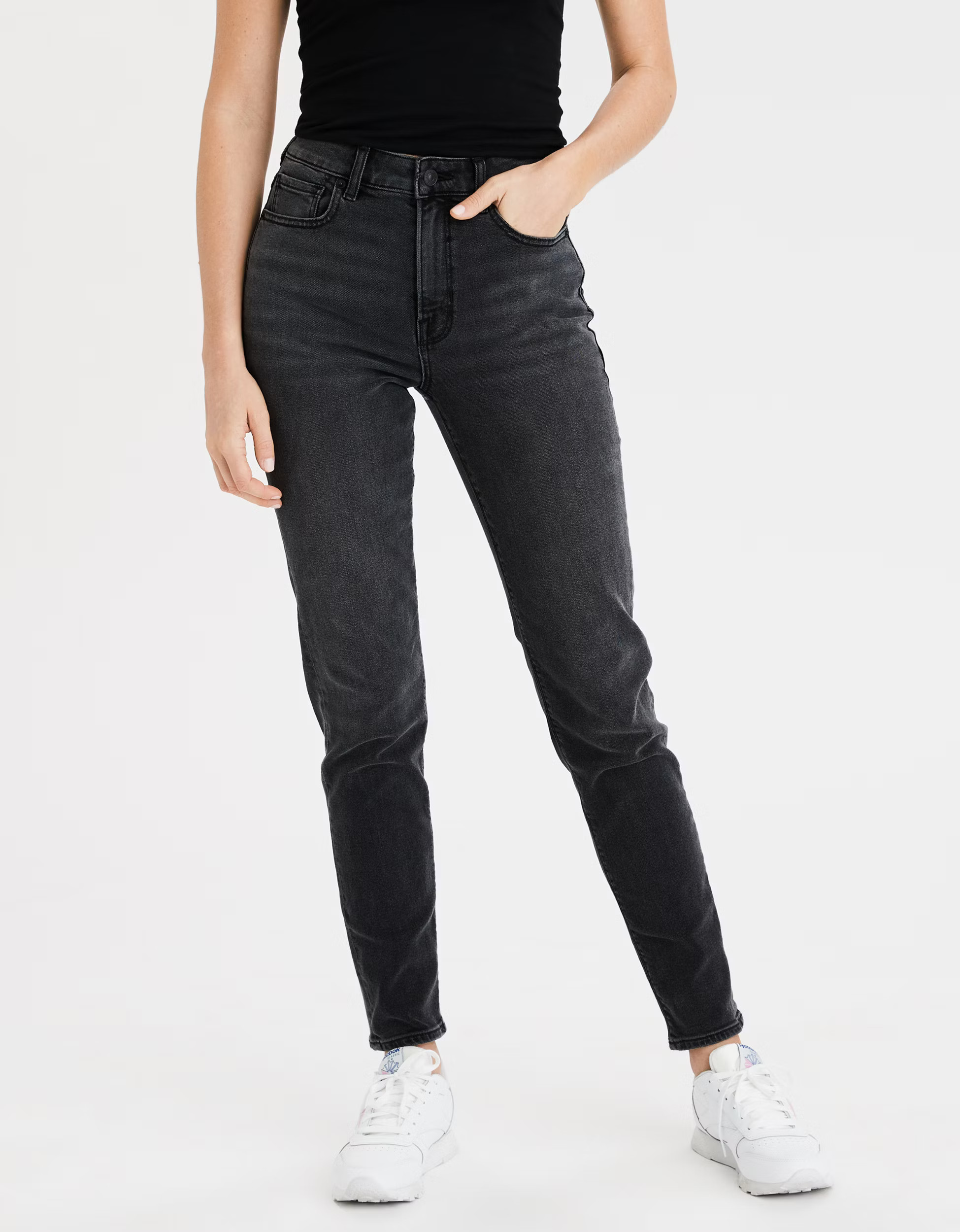 AE Stretch Mom Jean | American Eagle Outfitters (US & CA)