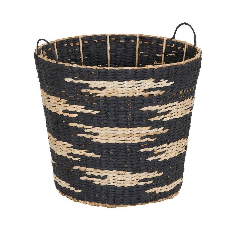 Household Essentials Large Tapered Puddle Basket Cattail and Paper Fibers | Target