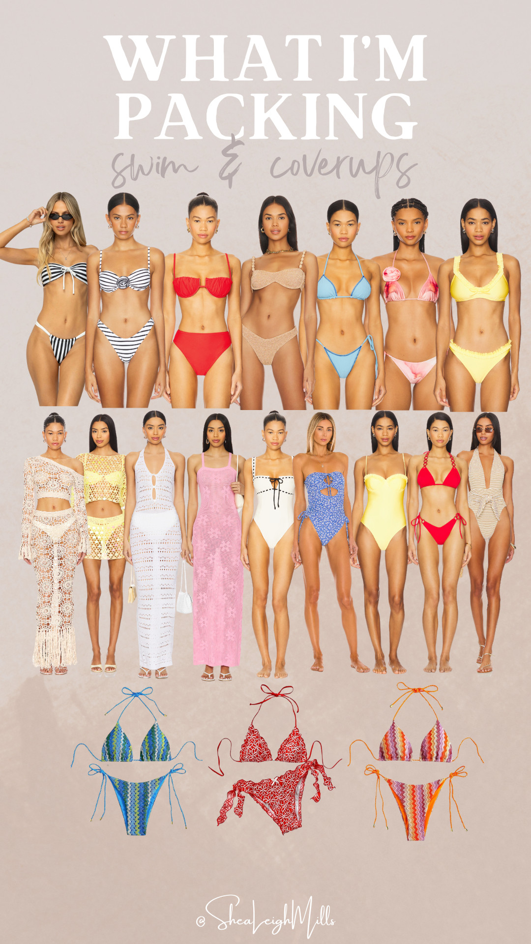 Bold bikinis, flattering one-pieces, and coverups you’ll want to wear beyond the beach! 

These swim essentials are made for pool days, vacay photo ops, and everything in between. If you’re heading somewhere warm—this is your ultimate swimwear packing list.


#SwimwearEdit #VacationLooks #BeachTripPacking #LTKswimfinds #ResortStyle 

 