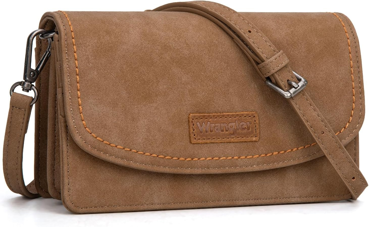 Wrangler Crossbody Wallet Small Purses for Women Western RFID Blocking Bags | Amazon (US)