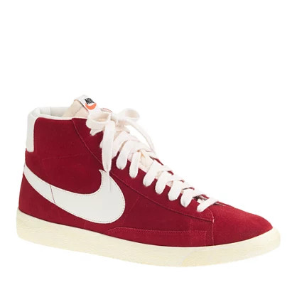 Men's Nike® Blazer high suede vintage sneakers | J.Crew US