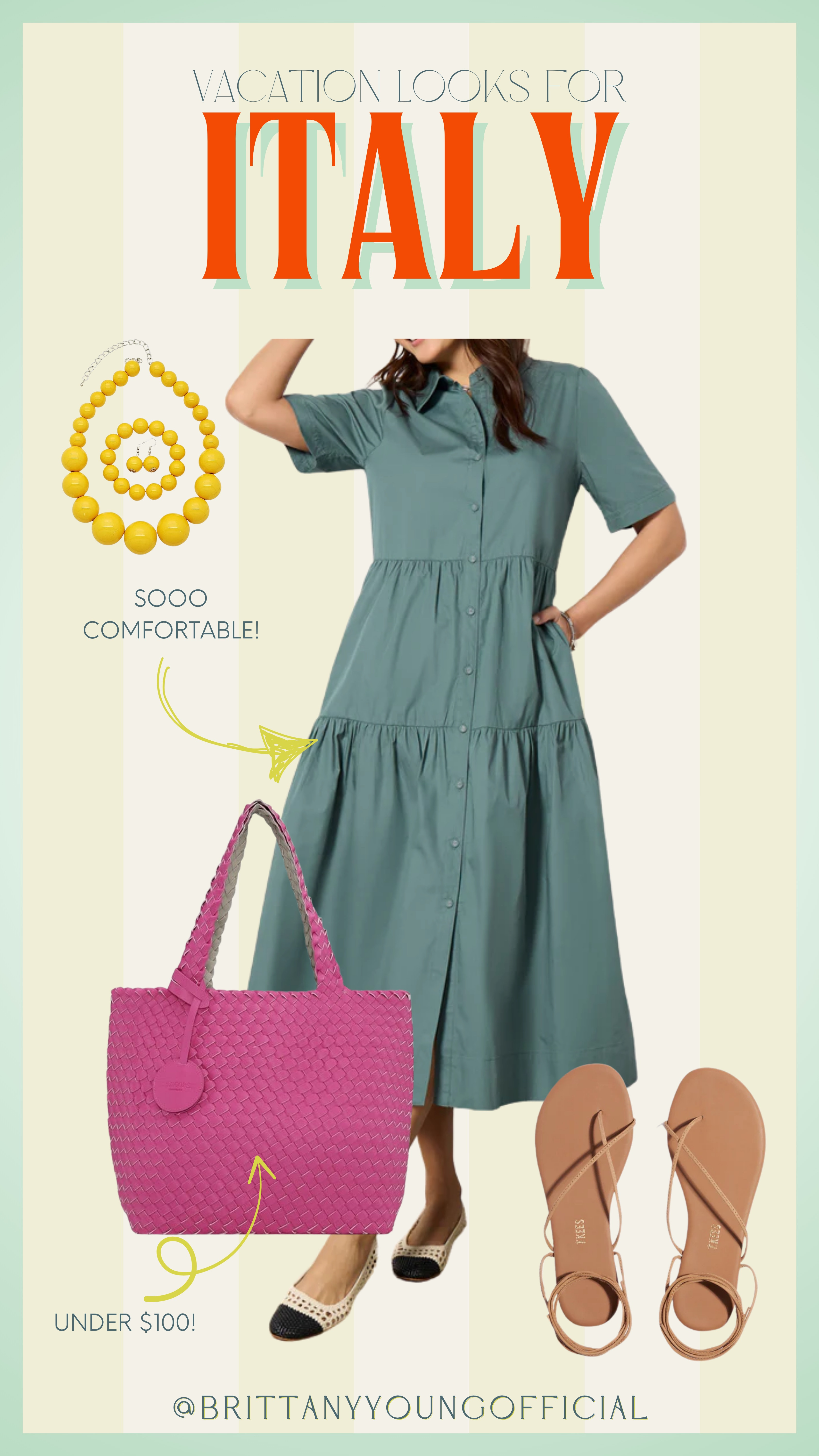 One of my vacation looks for my trip to Italy! 

Spring outfit, Spring fashion, Vacation outfit, Chic outfit, Italy outfit, Accessories, Shoes, Bag 

#LTKSeasonal #LTKItBag #LTKStyleTip