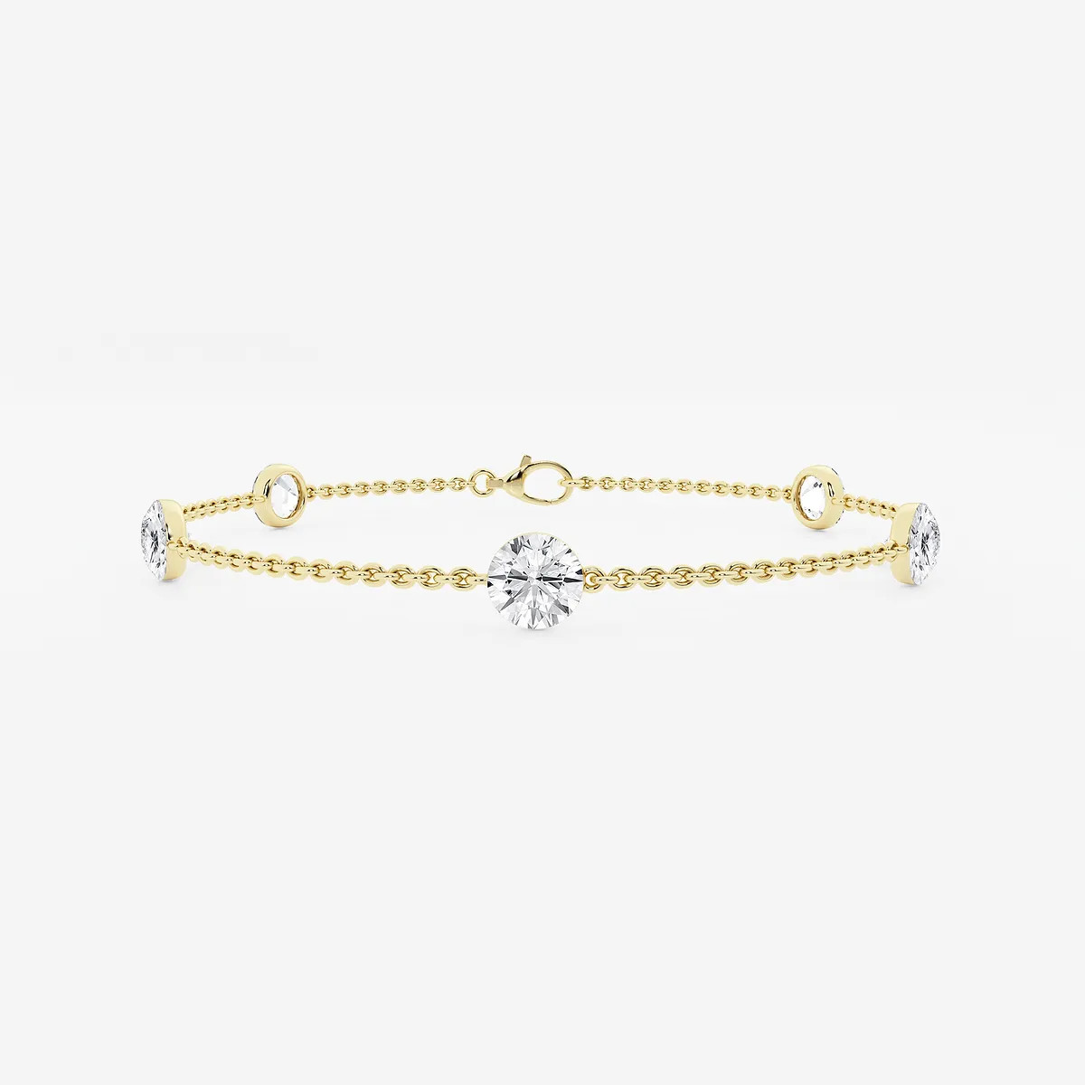 Boundless Station Bracelet
					    
							
								14K Yellow Gold, E, VS1 | Grown Brilliance