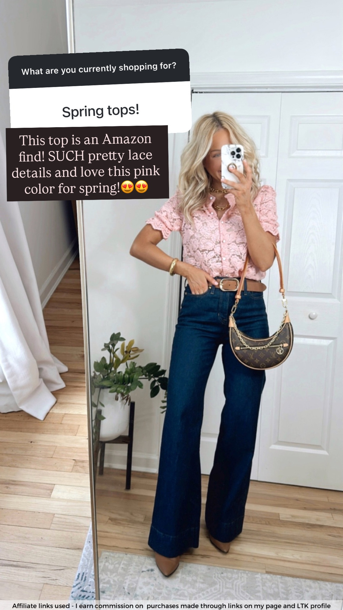 Amazon spring top

Amazon pink lace top
Spring fashion 