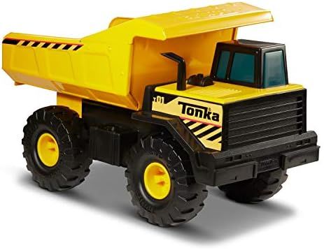 Amazon.com: Tonka Classic Steel Mighty Dump Truck Vehicle, Single, Standard Packaging : Toys & Ga... | Amazon (US)