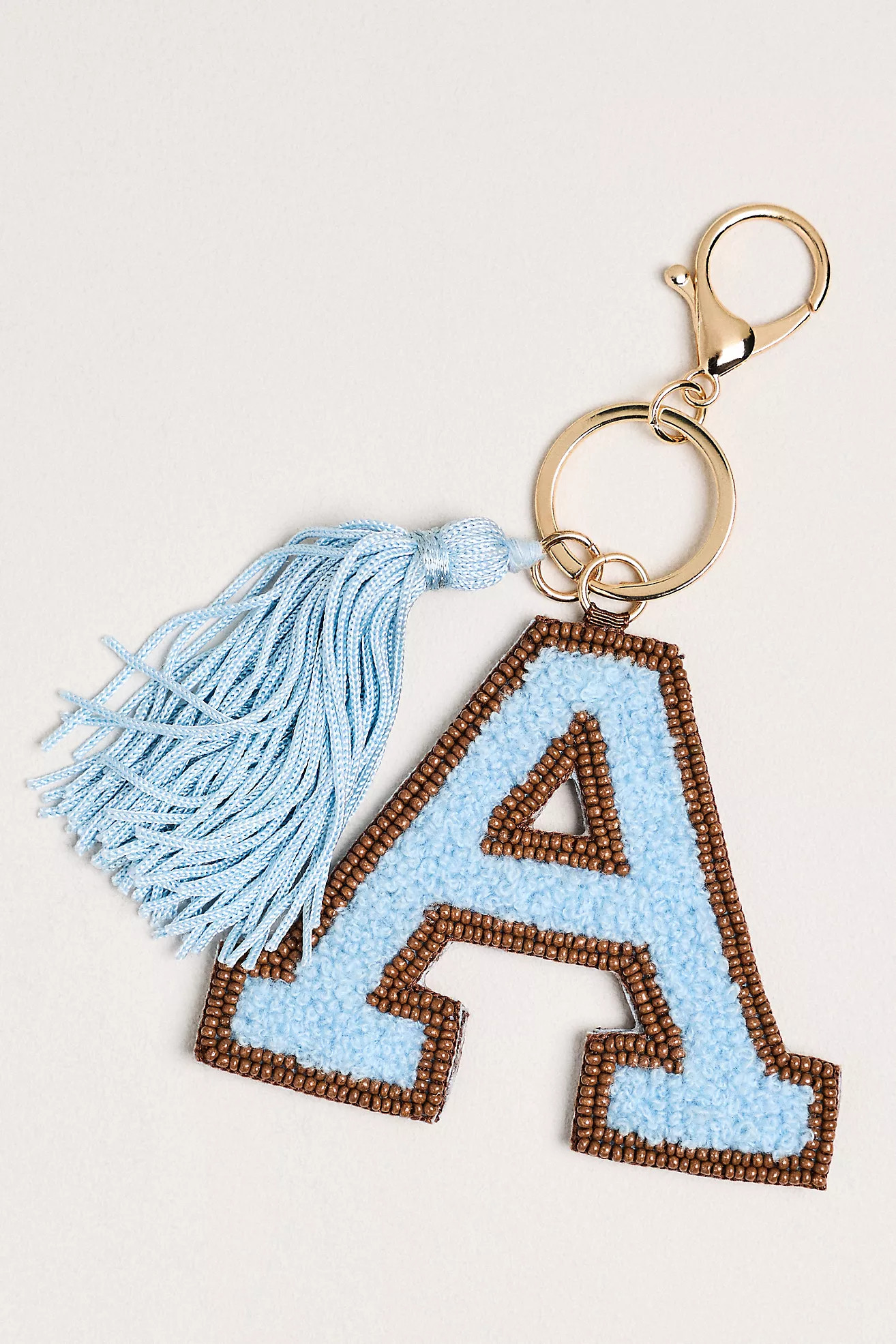 Varsity Monogram Bag Charm | Anthropologie (US)