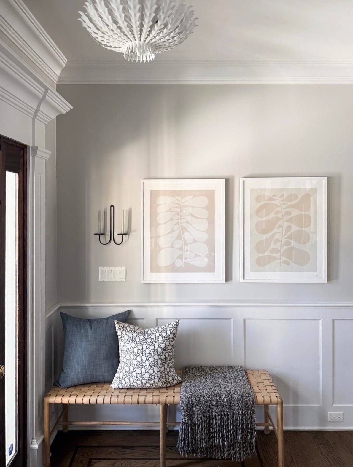 Entryway inspo! I love having a bench by the front door - it’s the perfect spot to sit while you put on your shoes or use as a drop zone for your purse or backpack. Our exact bench is no longer sold but I’ve linked a few other options (many on sale!)

#LTKSaleAlert #LTKHome #LTKSeasonal