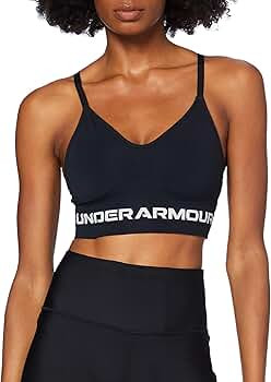 Under Armour Women's Seamless Low Impact Long Bra | Amazon (US)