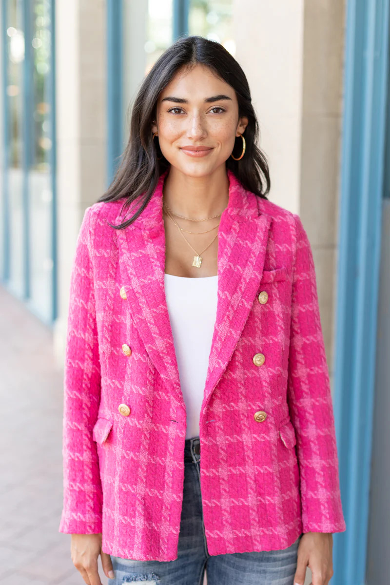 Hazel Blazer- Hot Pink | Avara