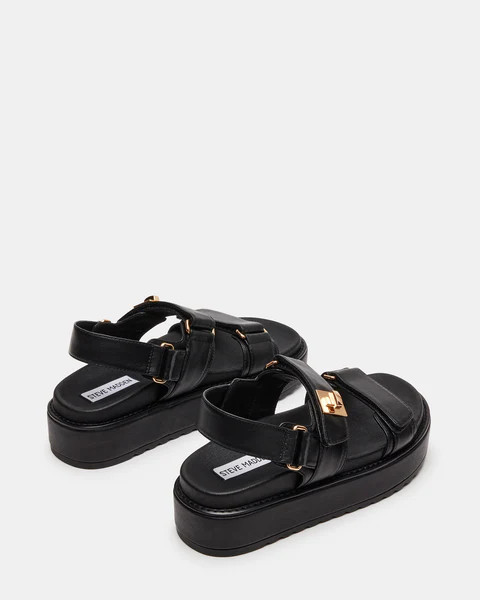 BIGMONA BLACK LEATHER | Steve Madden (US)