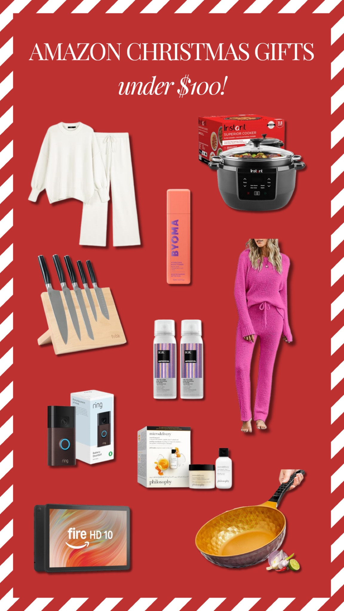 Need some last minute Christmas gift ideas? I got you! Here are some great Amazon items that are under $100! 

#LTKHoliday #LTKGiftGuide #LTKHome