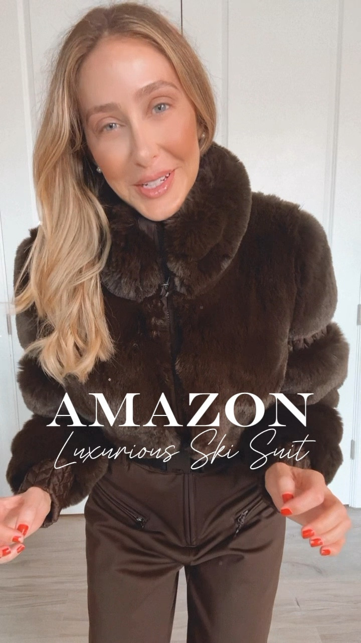 Amazon luxurious ski suit! This ski suit has an amazing quality and it’s beautiful! The fabric is tick and it will definitely keep you warm when you are out in the slopes. I’m wearing size small. My color is the brown one . But I also ordered in Ivory as well 🥰



#LTKSeasonal #LTKStyleTip #LTKU