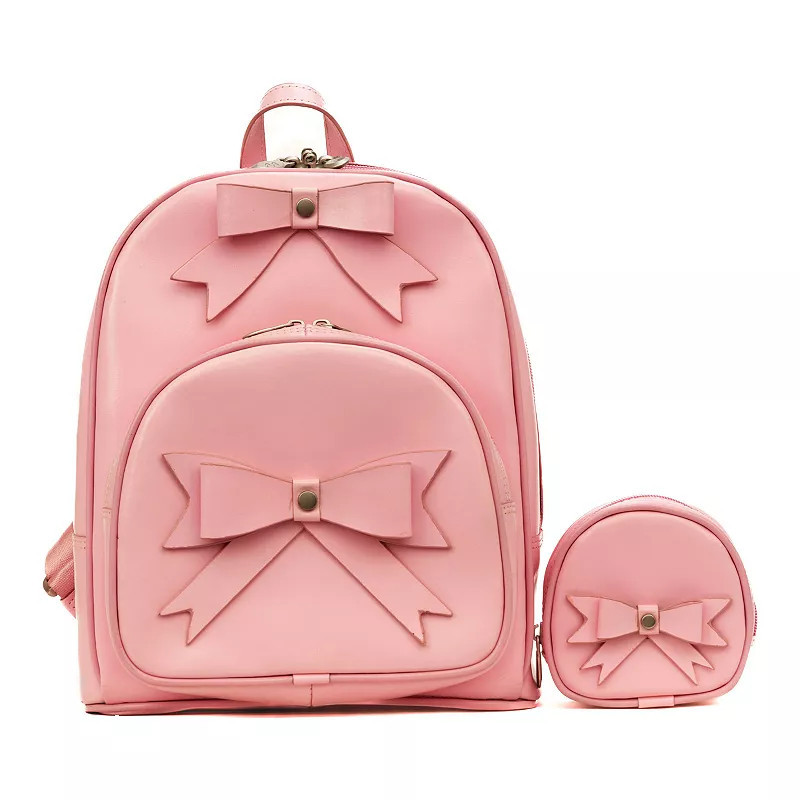 McKleinUSA Arches Leather Bow Backpack, Pink | Kohl's