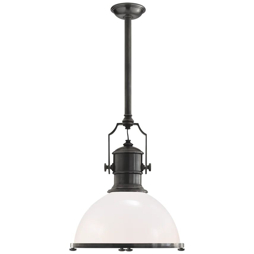 Country Industrial Large Pendant | Visual Comfort