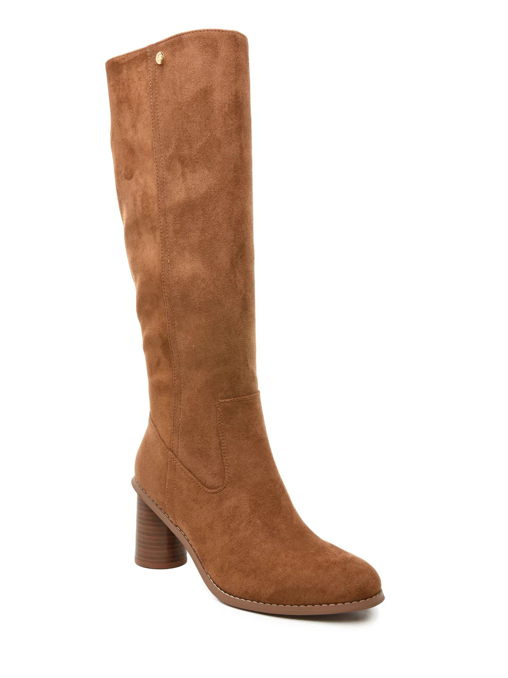 C. Wonder Women's Microsuede Knee High Heeled Boot - Walmart.com | Walmart (US)