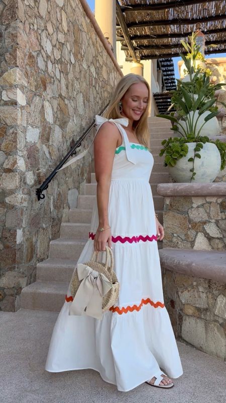 Vacation looks I wore in Cabo from red dress boutique! How cute are their new spring dresses. I wore two as swim coverups on the trip, which is a great way to maximize your suitcase. 

The first white maxi dress runs small, I sized up to a medium! In the other two dresses I’m wearing a small. The last one is a romper :) 

#LTKSeasonal #LTKunder100 #LTKtravel