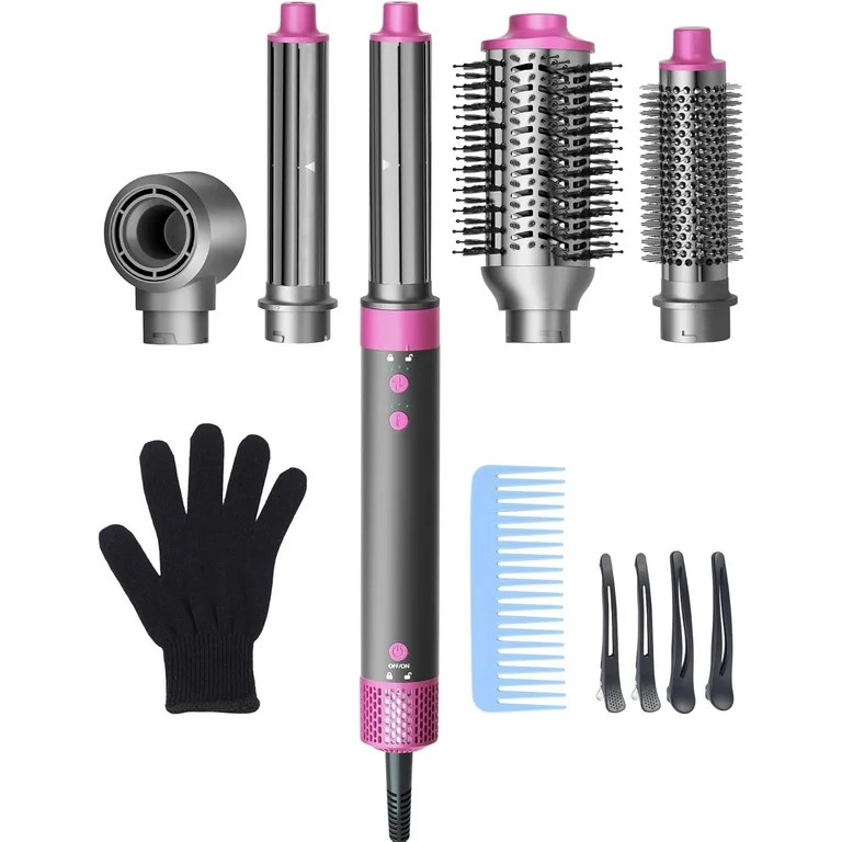 5 in 1 Hair Dryer Brush WindBlow Magic Styler, 110,000 RPM High-Speed Turbo Blow Dryer Brush, Pro... | Walmart (US)