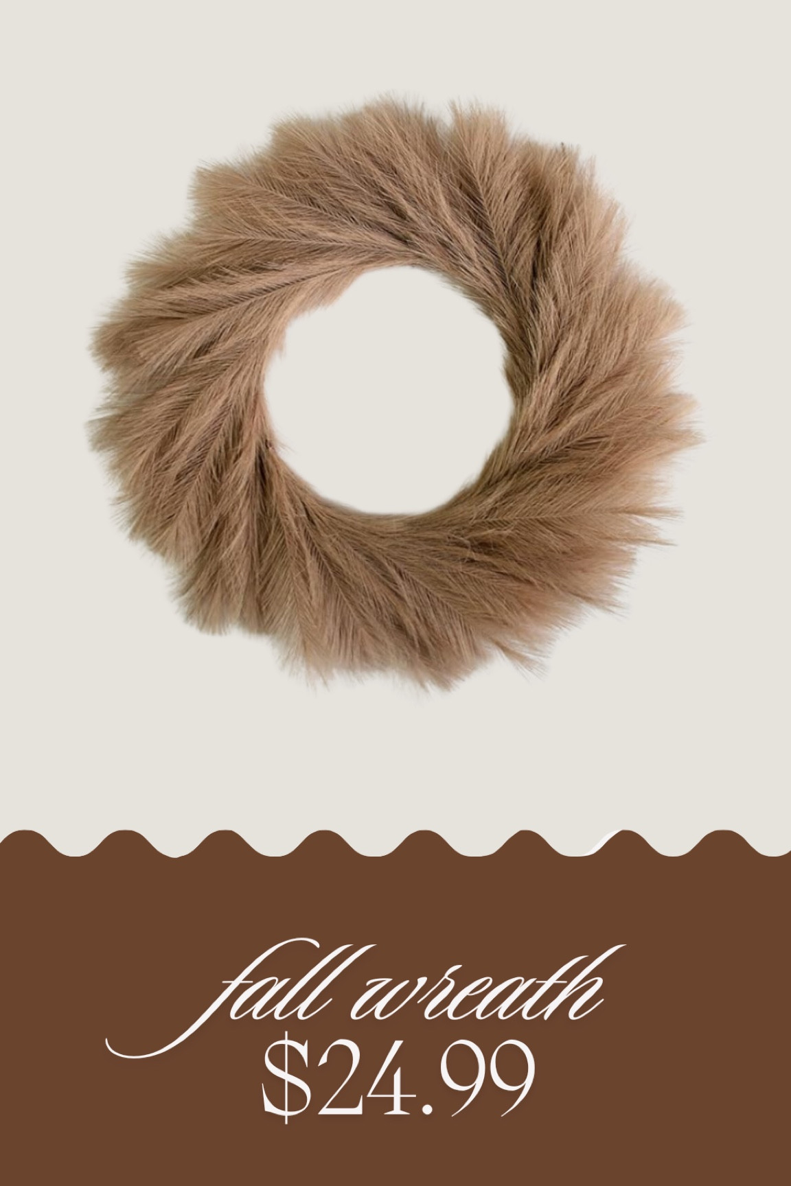 Smitten over this extremely expensive looking fall pampas wreath for only $24.99!!!!!! Just added two to my cart! Get em’ before they’re gone! 

#LTKHome #LTKSeasonal #LTKFindsUnder50