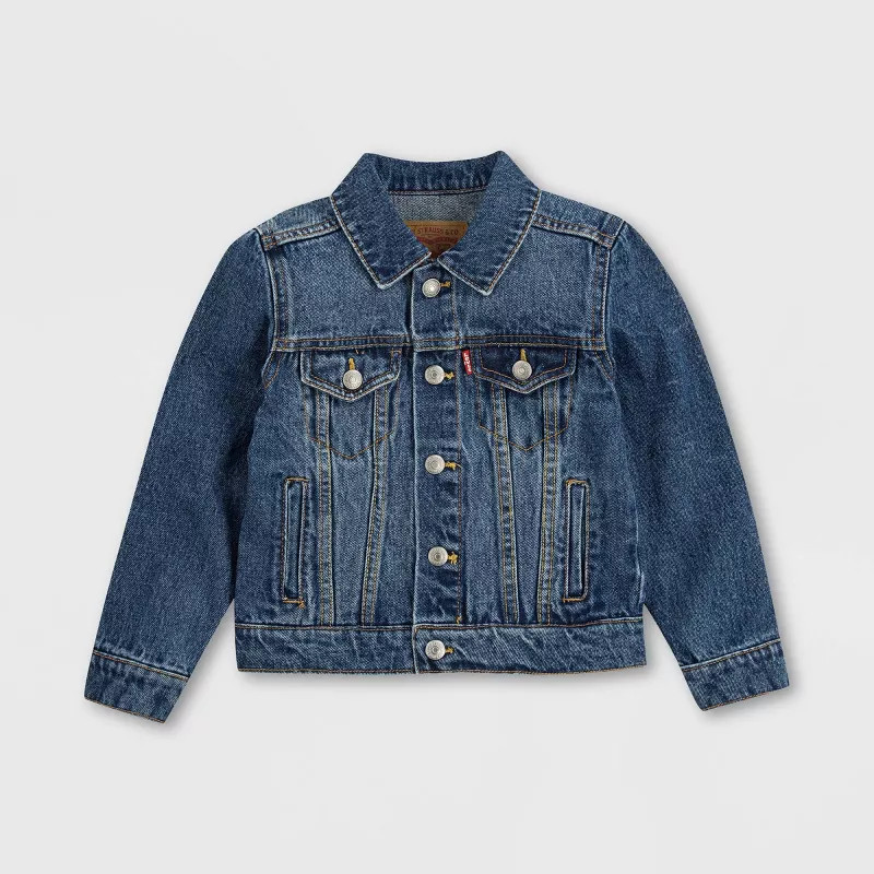 Levi's® Toddler Denim Trucker Jacket - Bristol Medium Wash | Target