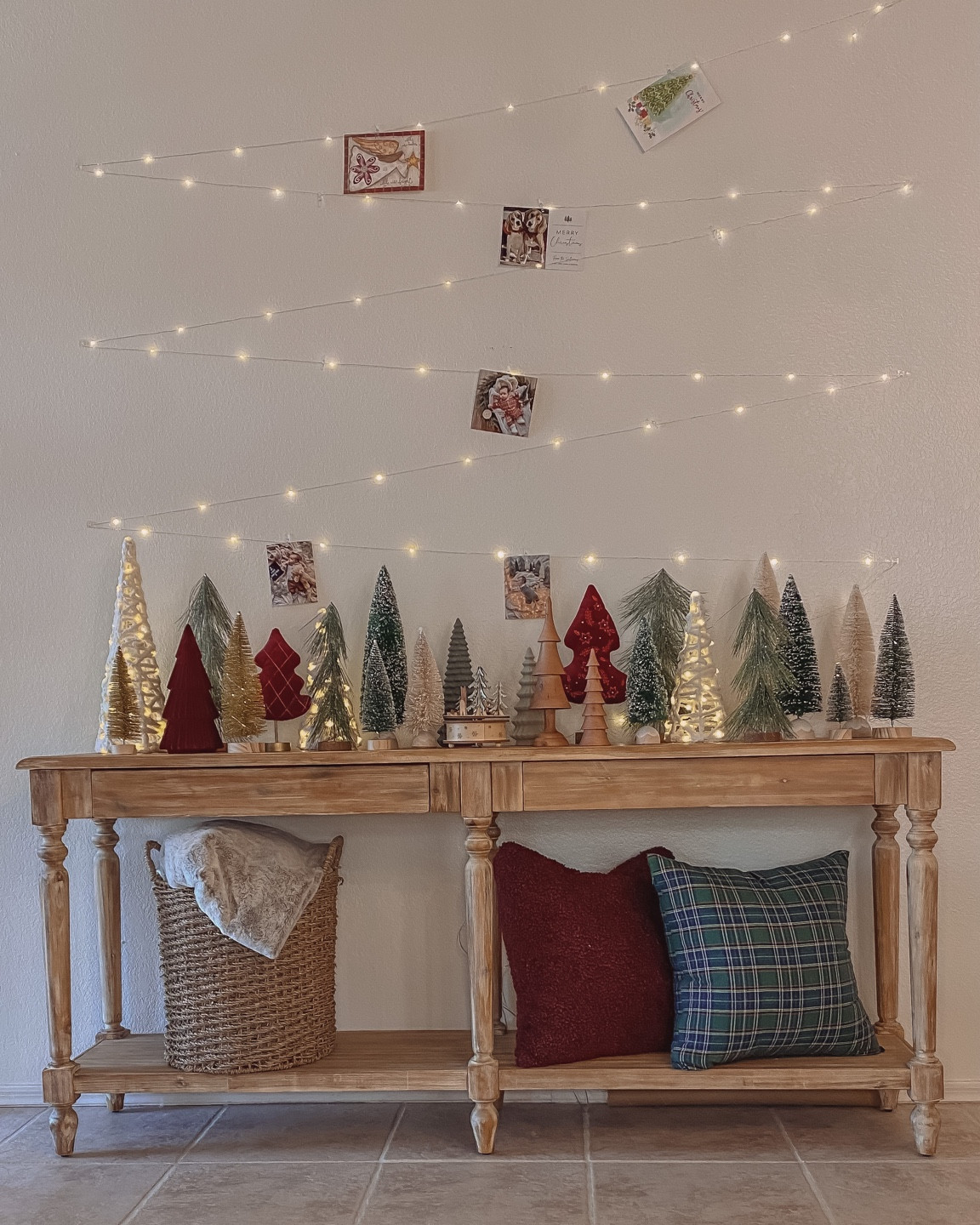 Christmas decor. Christmas home. Christmas entryway table. 

#LTKHoliday #LTKCyberweek #LTKhome