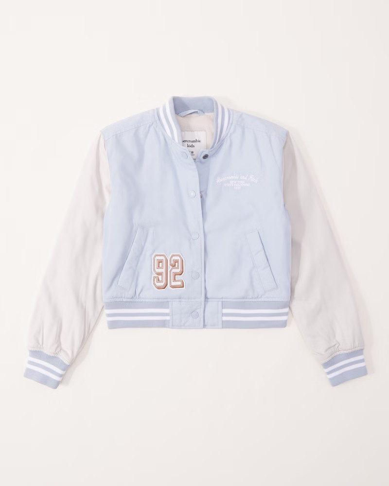 varsity bomber jacket | Abercrombie & Fitch (US)