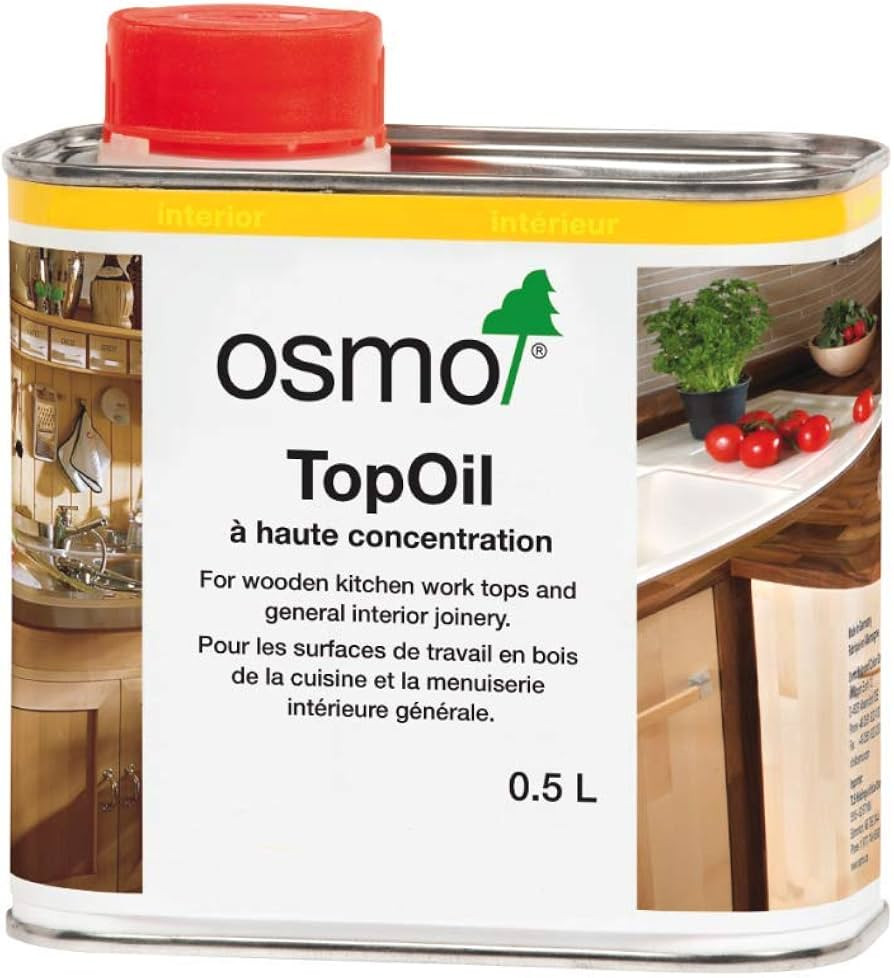 Osmo - TopOil - 3045 Clear Satin - 0.5 Liter | Amazon (US)