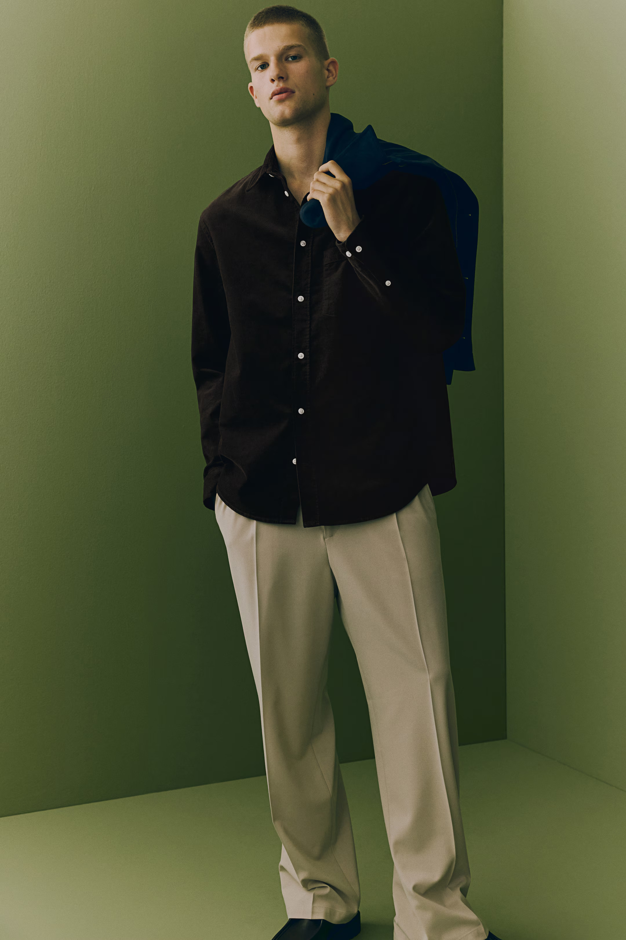 Regular Fit Corduroy Shirt | H&M (US + CA)