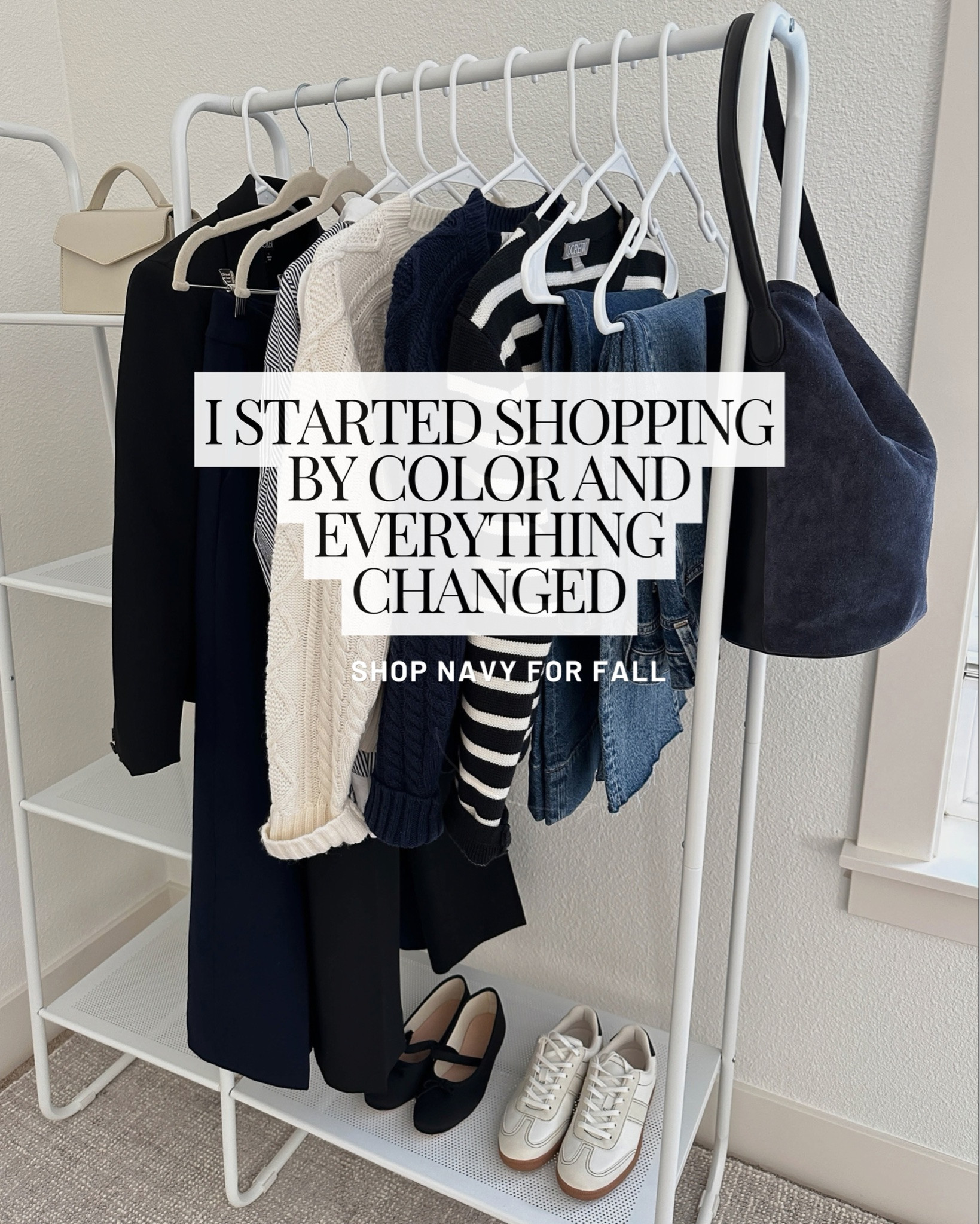 I started shopping by color and everything changed. Navy is one of those colors that works with so much in my wardrobe, so here are some of my favorite pieces I’d add if I didn’t already have them.

DL1961 Billie barrels 25
Zara jacket xs - mine is old, they just released a new version
Gap big shirt petite xs
Amazon sling bag
Pistola cargos regular 26 - these now come in petite, which I’d prefer
J.crew cashmere sweater small
Adidas sneakers 5
Aritzia Balloon pants xs
Quince cotton sweater small
Polo Ralph Lauren hat
Alex Mill Nico cardigan small
Minnow stripe sweater small - runs small

#LTKmomlife #LTKPetite #LTKOver40