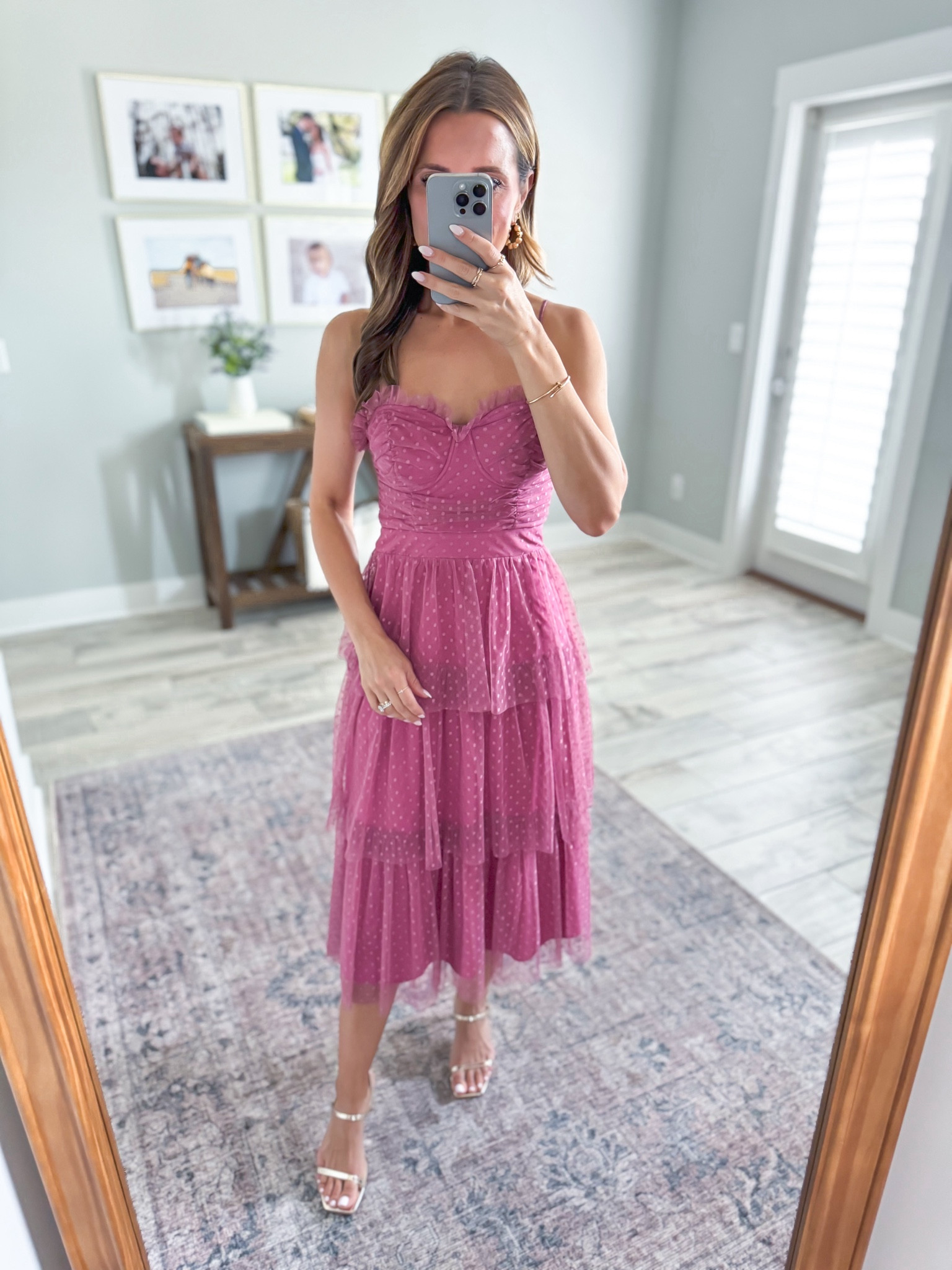 strapless open back dress Hannah Montana Mini main image 1