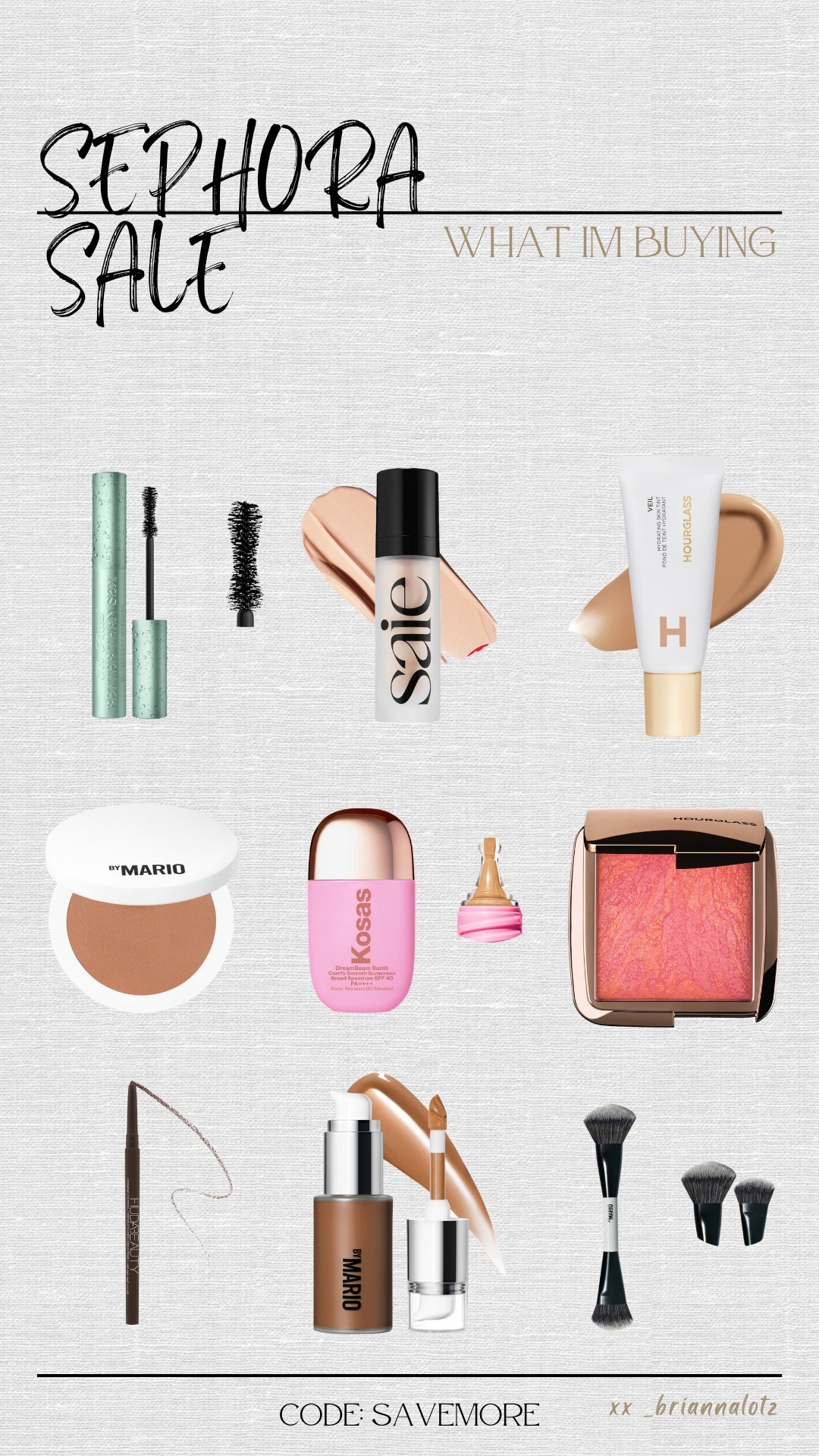 Sephora sale - what I’m buying! 

#LTKSaleAlert #LTKBeauty