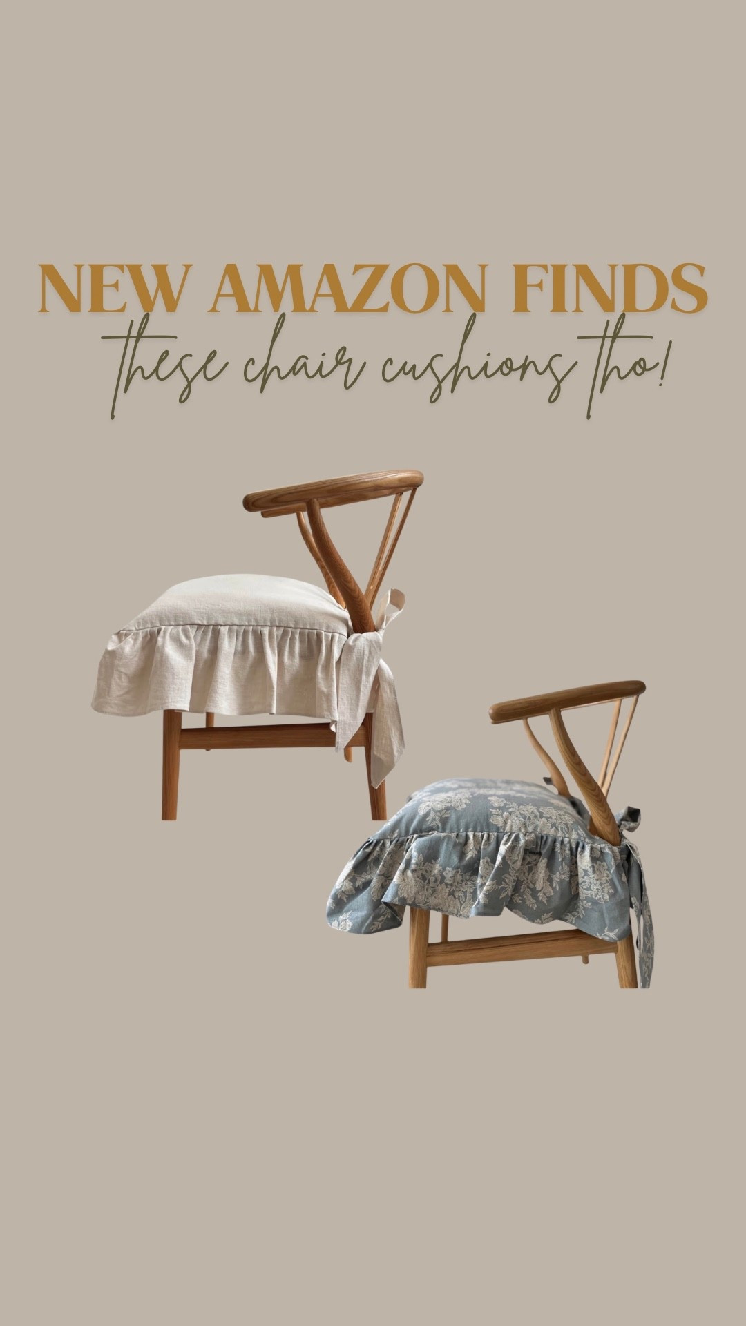 Oh my gosh! These are absolutely amazing! Amazon chair cushions!

#LTKHome #LTKOver40 #LTKU