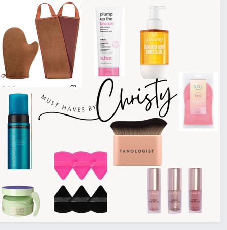 Must Haves for perfect sunless tan (and other #selfcare picks, i mean it is #selflove month!) #christysmusts #beauty #selftanner 

#LTKunder50 #LTKbeauty #LTKSeasonal