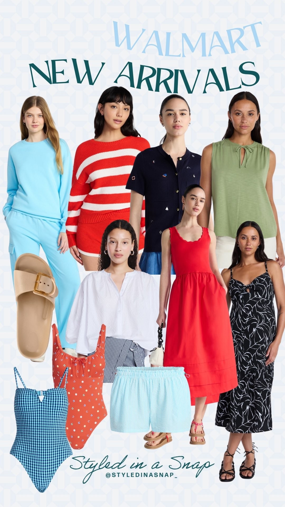 So many super cute new arrival at Walmart right now! Obsessed with all things in this new drop! ￼

#LTKOver40 #LTKSeasonal