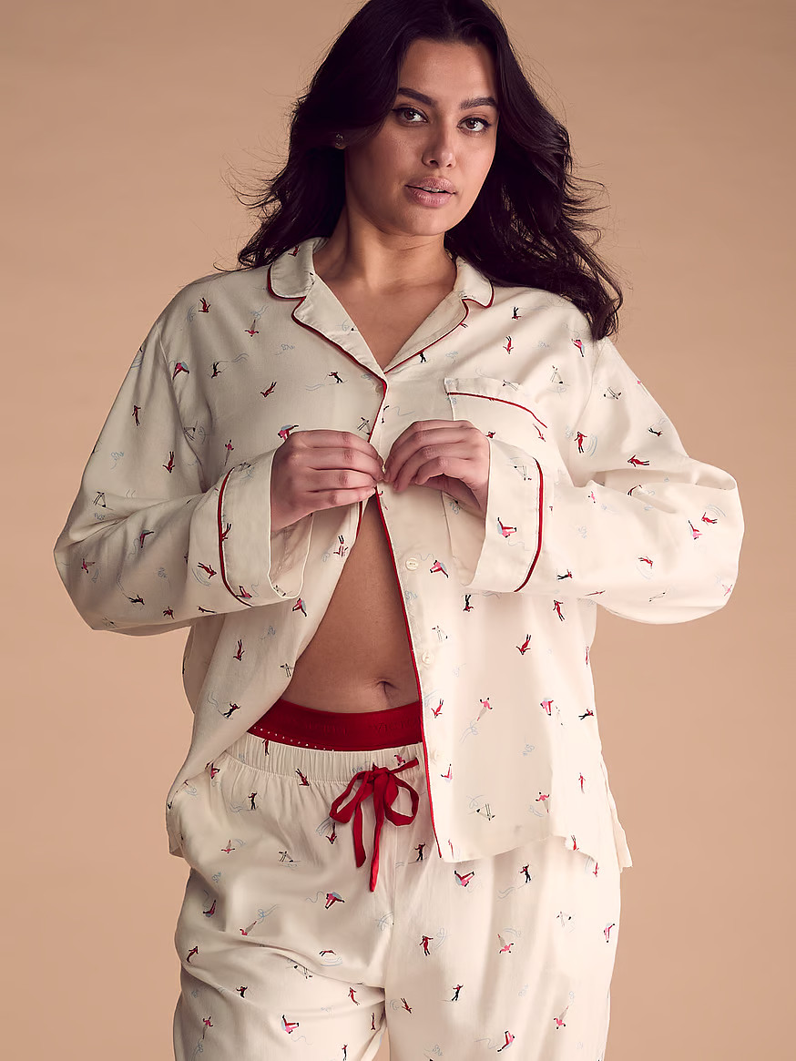 Flannel Long Pajama Set | Victoria's Secret (US / CA )