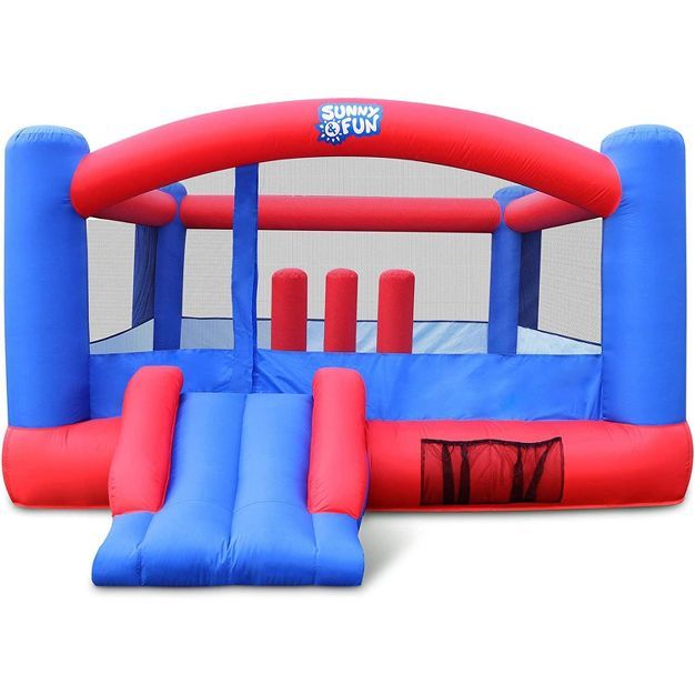 Inflatable Bounce House | Giant 12x10.5 Feet Blow-Up Jump Bouncy Castle for Kids with Air Blower,... | Target