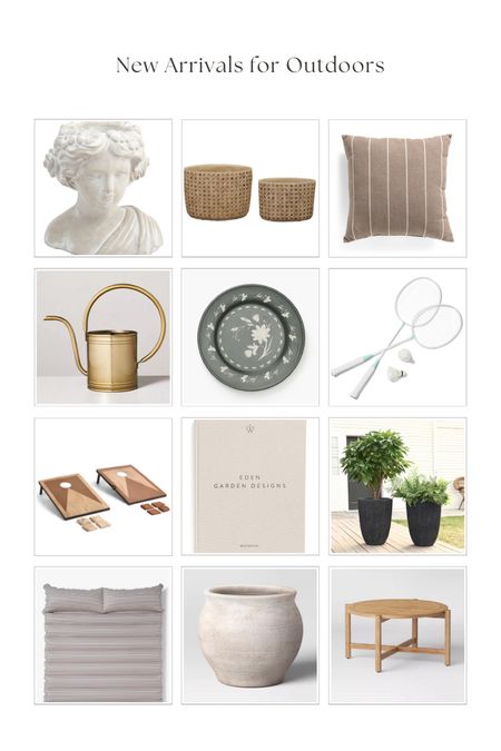 New home decor arrivals for spring including the perfect finishing touches for your outdoor spaces 

#LTKSeasonal #LTKfindsunder50 #LTKhome