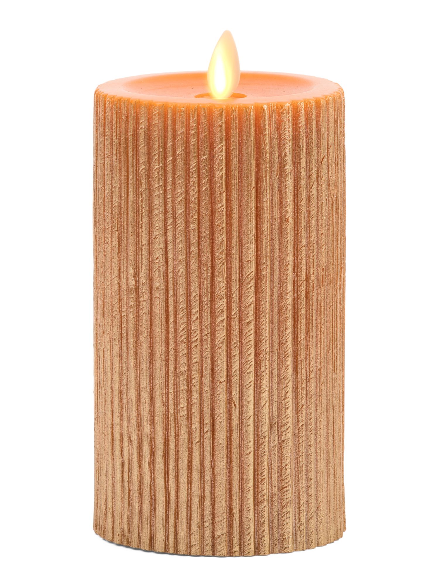 Textured Moving Flame Candle | TJ Maxx