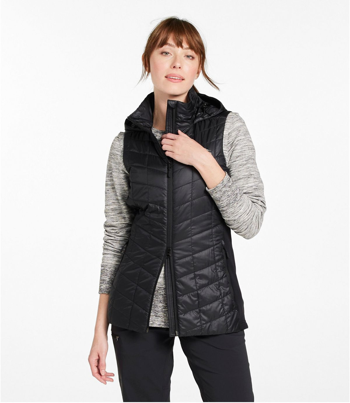 Women's PrimaLoft Packaway Long Vest | L.L. Bean