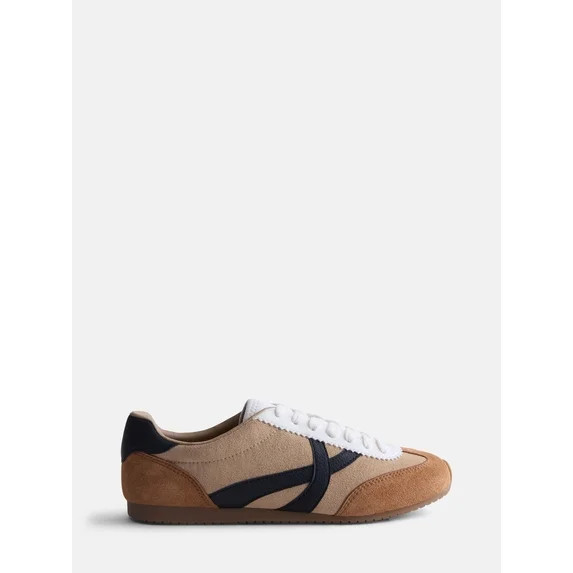 Scenario Women's Lace Up Low Profile Sneakers | Walmart (US)