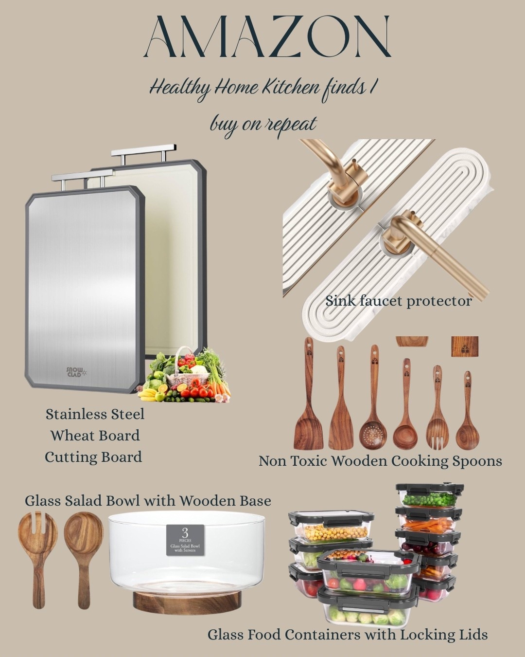 #healthykitchen #healthyhome #nontoxic #cuttingbaords #sinkprotector #kitchen 

#LTKHome #LTKOver40 #LTKselfcare