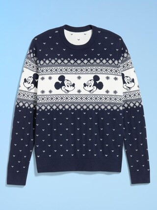 Old Navy x Disney Mickey Mouse SoSoft Lite Fair Isle Sweater | Old Navy (US)