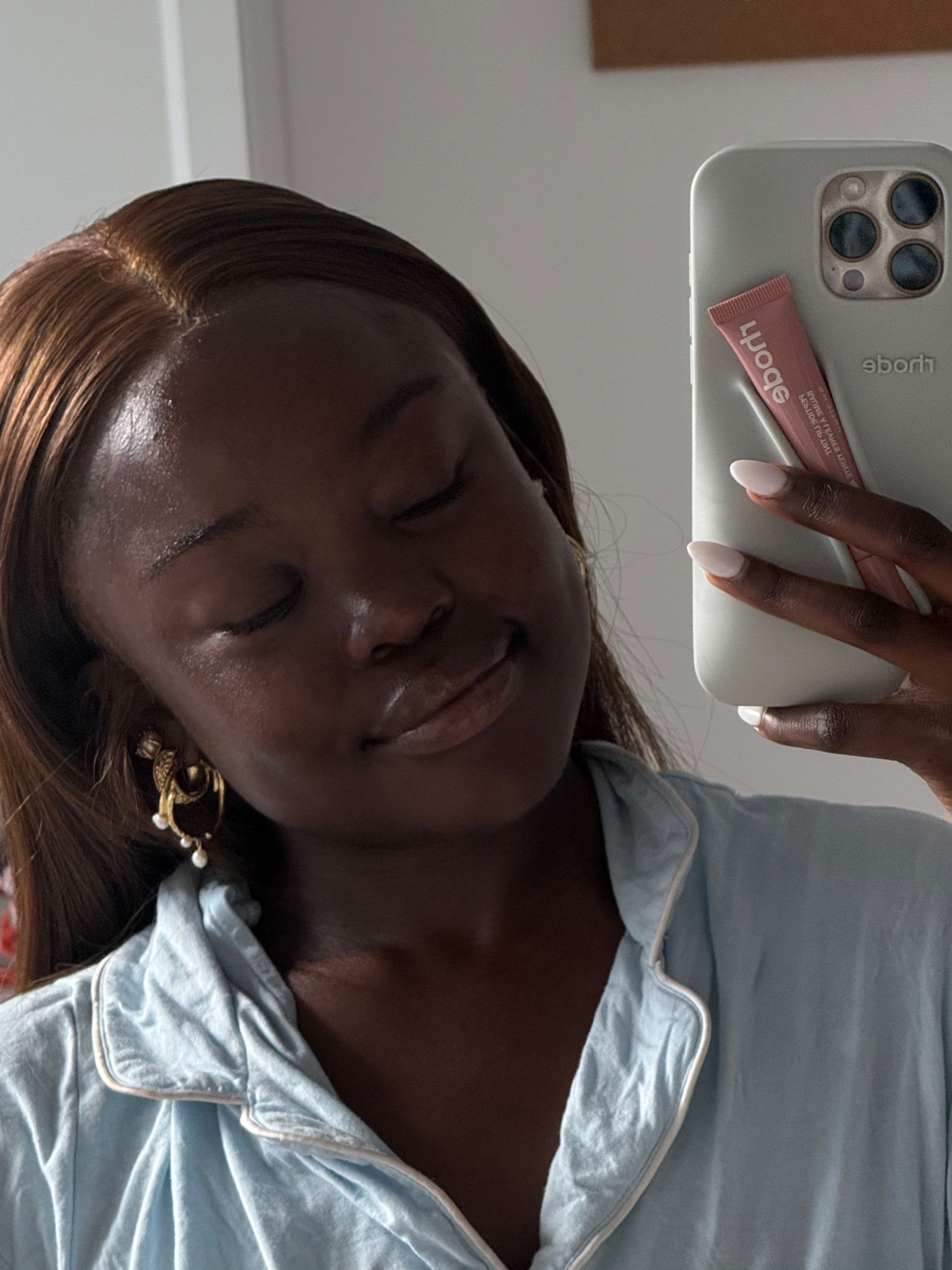 My current earring stack! ✨