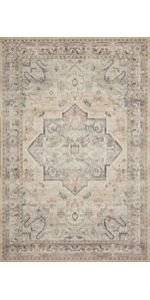 Loloi II Hathaway Collection HTH-07 Multi / Ivory, Traditional Runner Rug, 2'-6" x 7'-6" | Amazon (US)