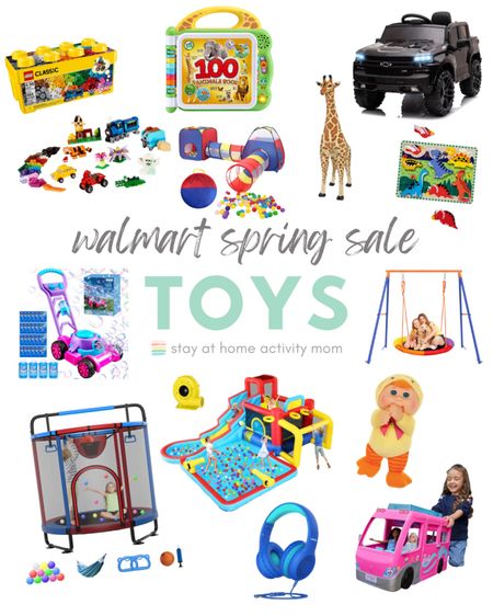 Big toy sale for spring at Walmart. Kids toys. Kids gift ideas 

#LTKsalealert #LTKkids #LTKfamily