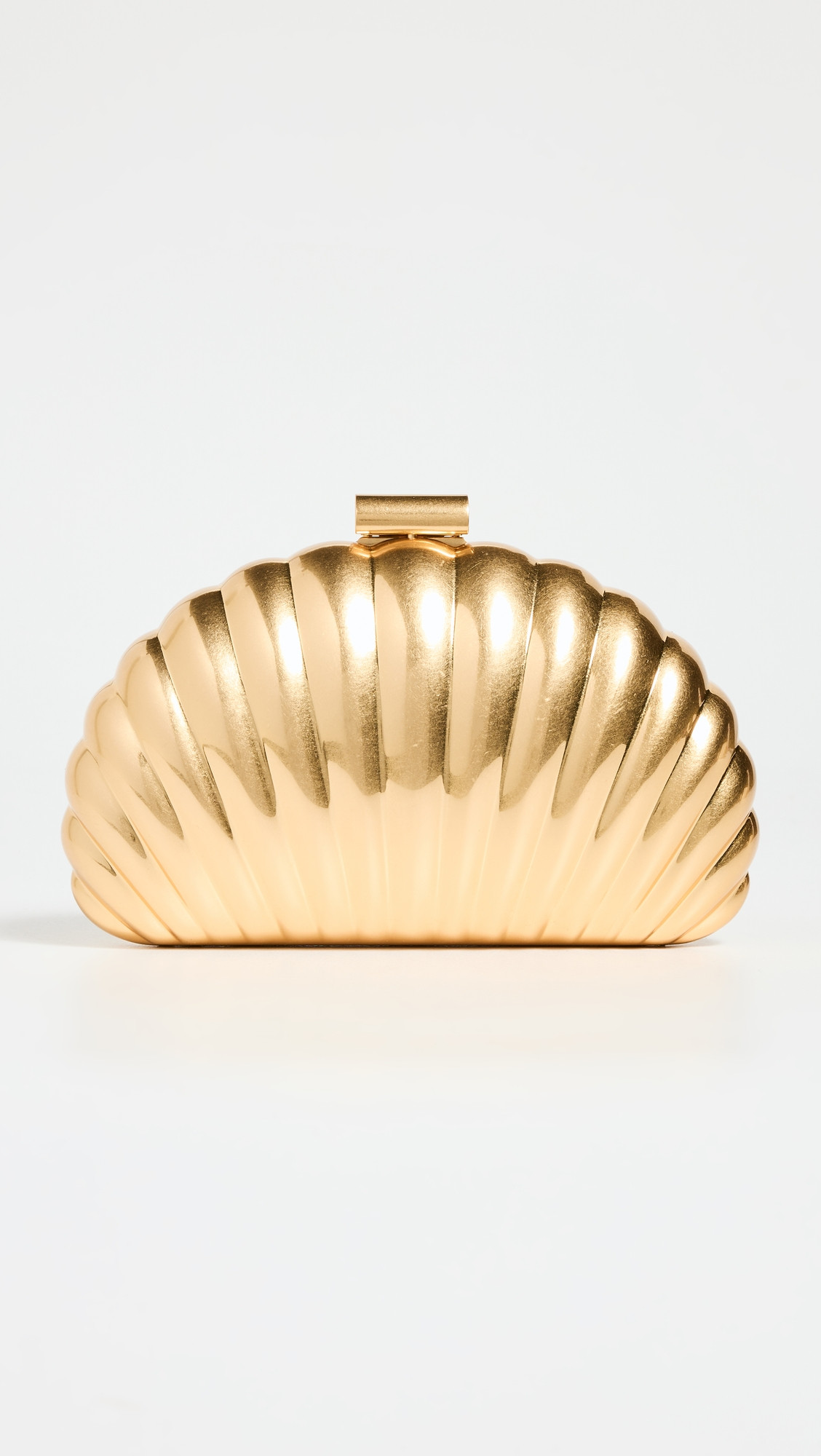 SIMKHAI Monet Shell Clutch Gold One Size | Shopbop